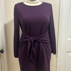 Lot of 2 - Women's Long-Sleeve Tie-Waist Dress Size XL